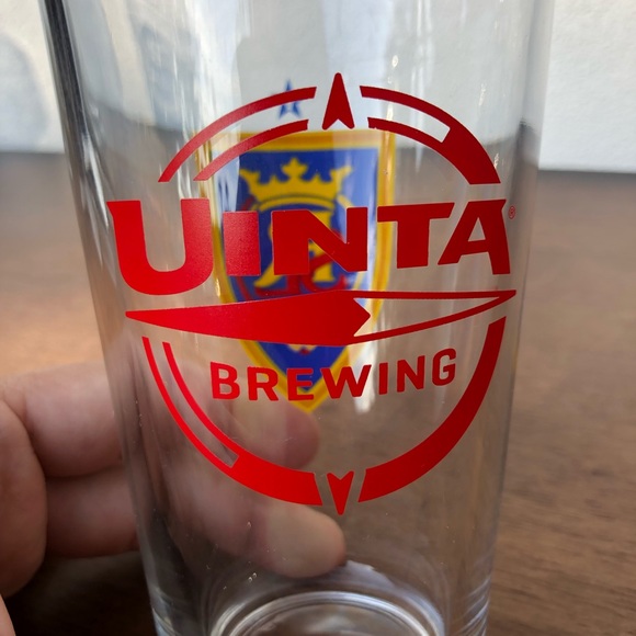 Uinta Brewing Real Salt Lake Pint Glass - Picture 5 of 7